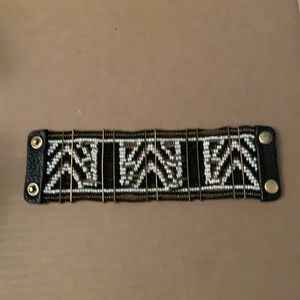 Lucky Brand beaded cuff.